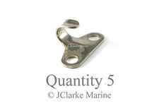 Stainless steel lacing bungee - stainless,