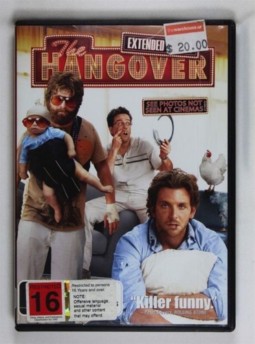 The hangover dvd extended - hangover, cut