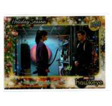 Hawkeye Holiday Season Acetate Chase Card HS9 Can You Sign My Bow?