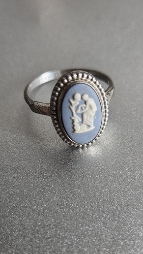 Mens vintage wedgewood ring - mens,