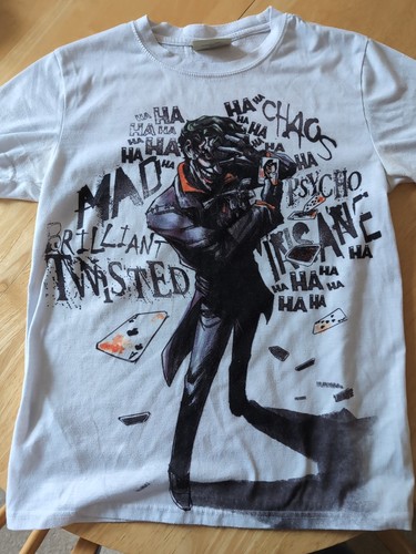 White joker shirt - dc,