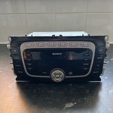 FORD GALAXY SMAX MONDEO 2008 SONY RADIO STEREO HEAD UNIT 7M5T-18C939-EB