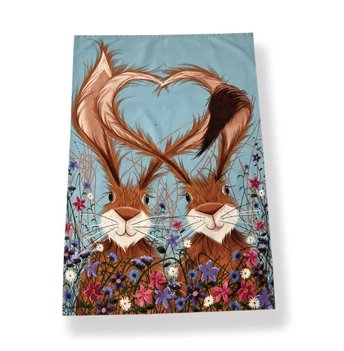 Scottish hares love tea - hares, in