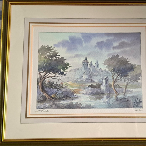 Water colour edwin - water, by