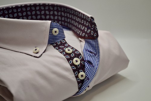 Men pink single collar - pink,