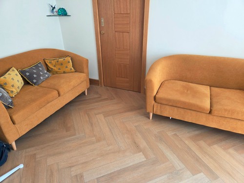 Two seater sofa habitat - two,