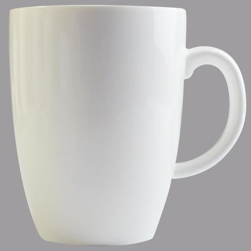 Porcelain mug 400ml - porcelain,