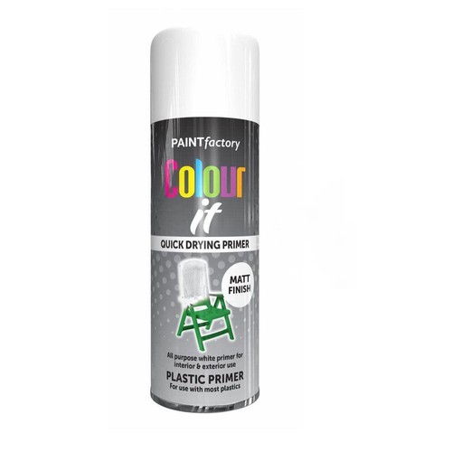 Plastic primer spray paint - plastic,