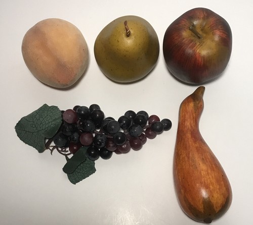 Artificial fake fruits - fake, food