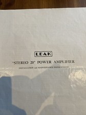 Leak Stereo 20 Power Amplifier