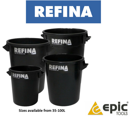Refina black plastering mixing - black,