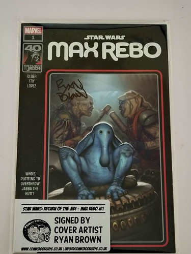 Vintage starwars signed max - vintage,