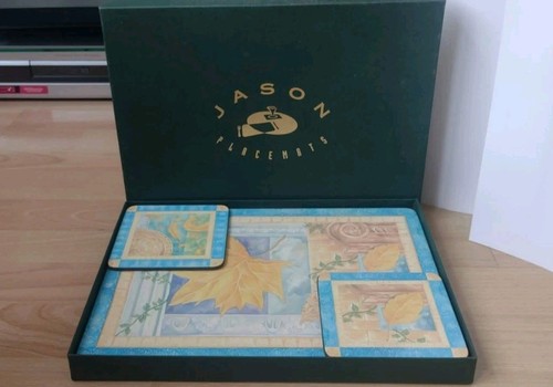 Jason placemats coasters - jason, &