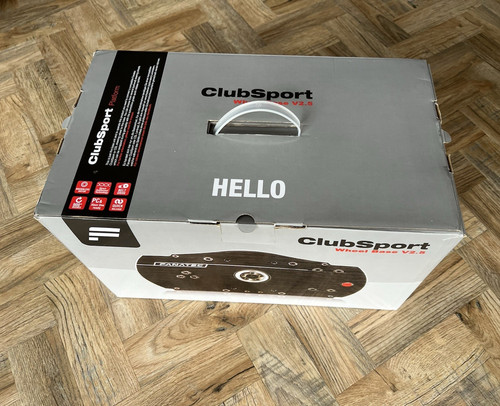 Fanatec clubsport wheel - wheel, base
