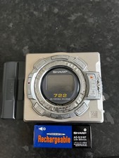 Sharp MD MS722 Minidisc Recorder and Player