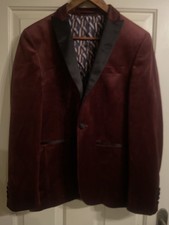 Next Mens Jacket Burgundy