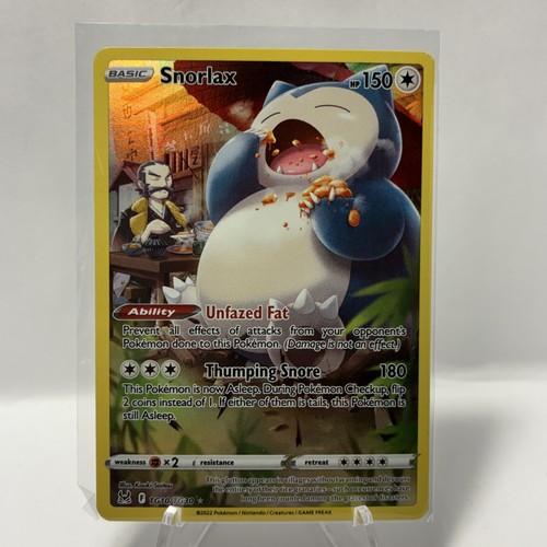 Snorlax tg10 tg30 holo - holo, lost