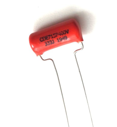 Sprague orange drop capacitor - orange,