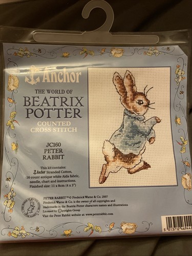 Peter rabbit anchor - peter, cross