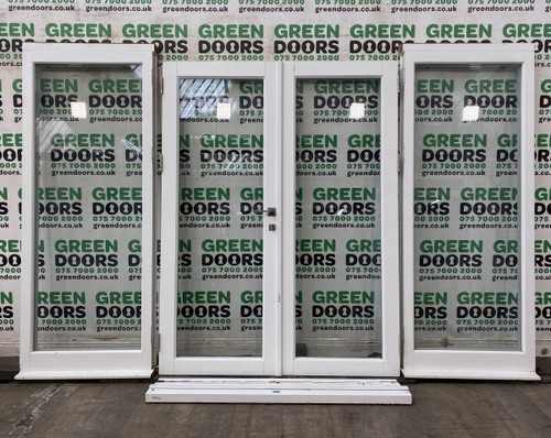 Wooden french doors - french, with