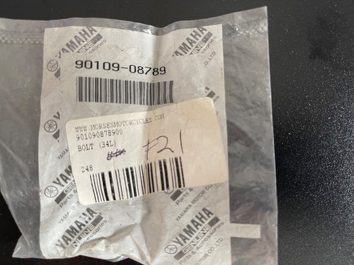 Yamaha bolt 90109 08789 oem - yamaha, bolt,