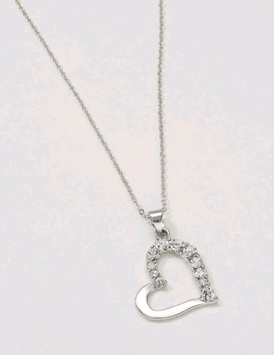 925 post silver chain necklace - post,