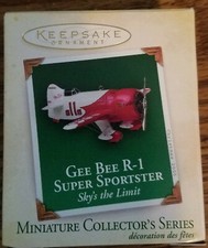 HALLMARK 2005 SKY'S THE LIMIT #5--GEE BEE R-1 SUPER SPORTSTER--MINI