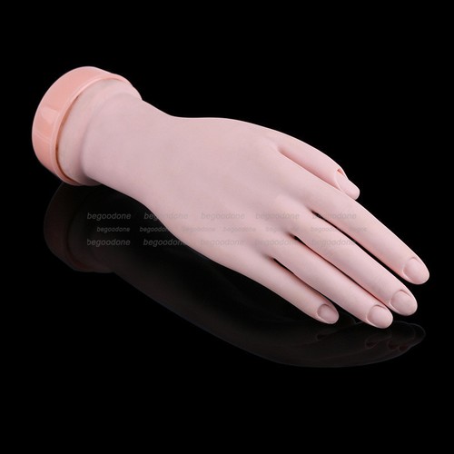 Nail art practice hand - nail,