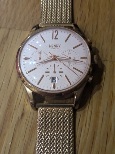 Henry gents quartz dress watch - gents,