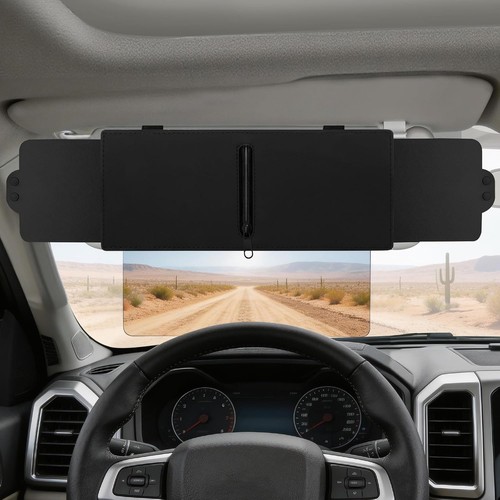 Sun visor extension for - visor,