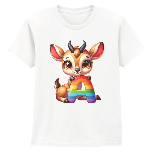 Cute goat kids - kids, t-shirt