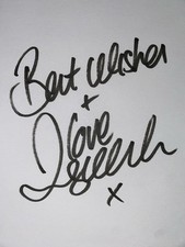 HAND SIGNED DAVID BECKHAM AUTOGRAPH MAN UTD REAL MADRID ENGLAND [NOT SHIRT]