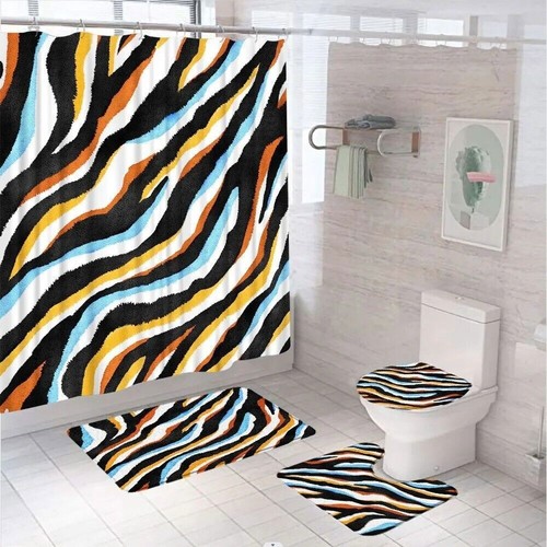Leopard pattern bathroom - leopard,