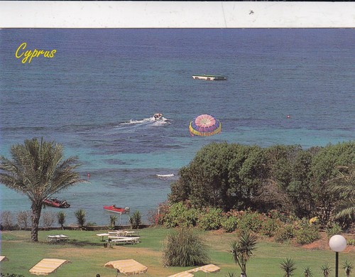 Cyprus postcard unused vgc - postcard,
