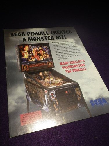 Sega frankenstein pinball - sega,