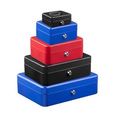 Metal cash box money - box,