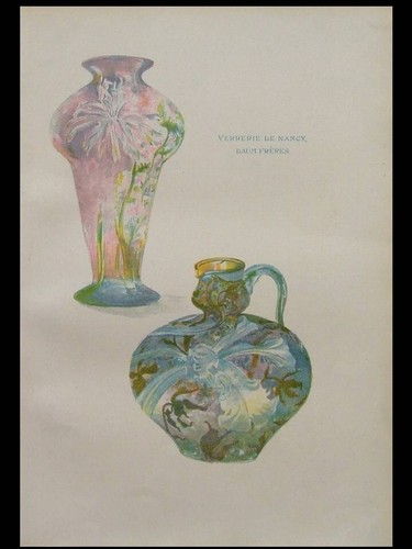 Daum glassware 1898 - glassware,