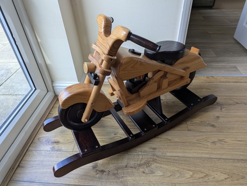 Motorbike rocker rocking horse - motorbike,