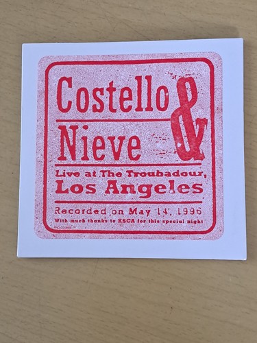 Elvis costello steve nieve - &,