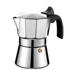 Stainless steel moka - stainless,