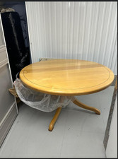 Bates & Lambourne Solid Maple Handmade Dining Table