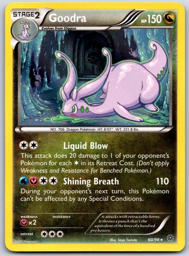 Goodra holo rare - 60/98,