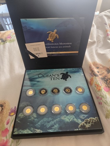 10x0 999 fine - gold, coins