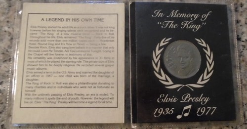 Vintage elvis presley - elvis, coin