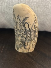 Resin Faux Whale Tooth