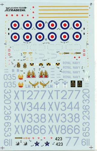 Xtradecal x014 72 - 1:72,
