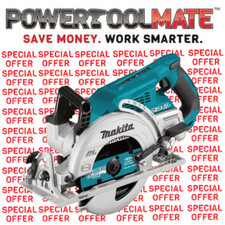 Makita DRS780Z Twin 18v / 36v 185mm Cordless Rear Handle Circular Saw LXT - Bare