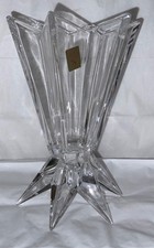 Vintage 24% Lead Crystal Starburst Vase/Candle holder : Nachtmann Bleikristall 
