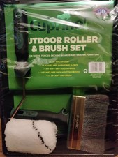 Large brush and roller