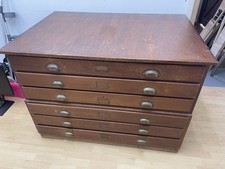 Vintage Bell Barn Plan Chest